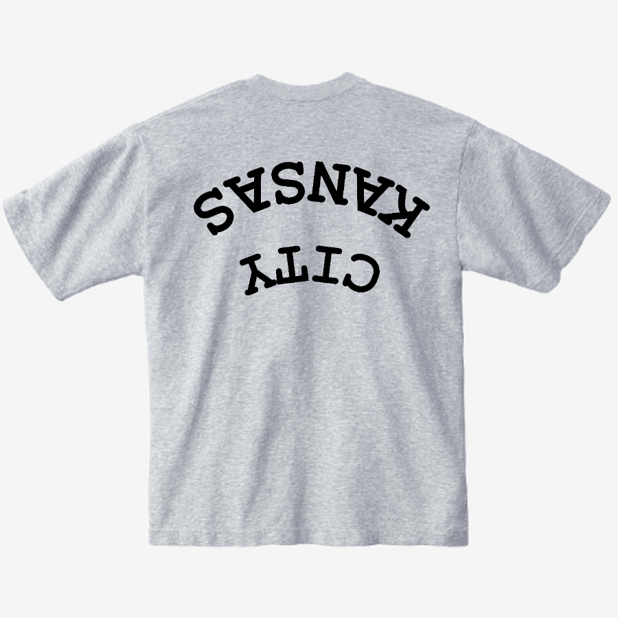 KC Upside Down Black - TEE