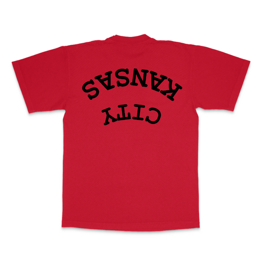KC Upside Down Black - TEE